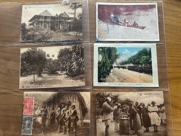 Belgisch-Congo 1910/1942 - Kleine verzameling van 18, Gestempeld