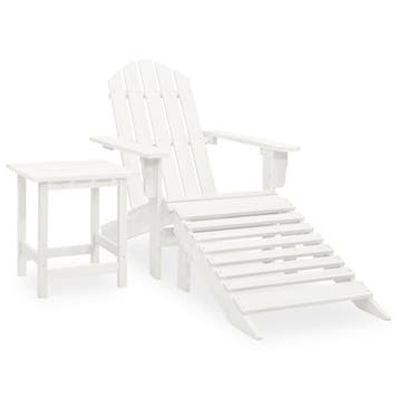 Set Chaise Adirondack Blanc - Seconde chance - 46% de remise, Verzenden