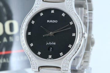 Rado - Jubile 12P &Diamond bezel 129.3801.4 With Pouch,, Nieuw