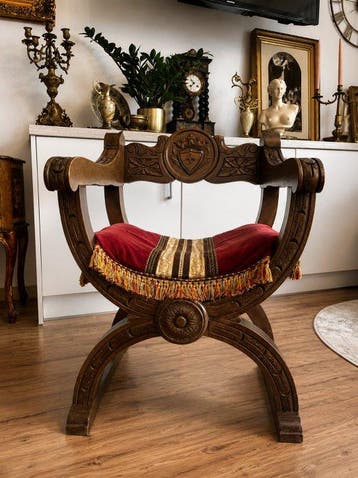 Chaise - Chêne - Savonarole