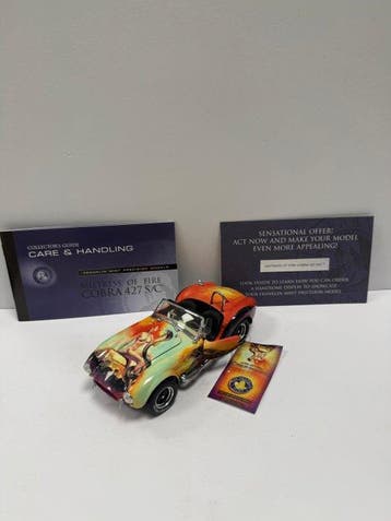 Franklin Mint 1:24 - Modelauto - Mistress of Fire Cobra 427