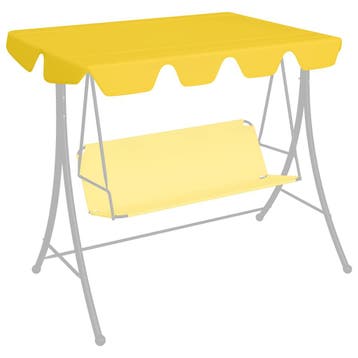 vidaXL Vervangingsluifel voor schommelbank 150/130x105/70 cm, Verzenden
