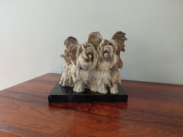 Guido Cacciapuoti (1892-1953) - Sculpture, Couple de Skye