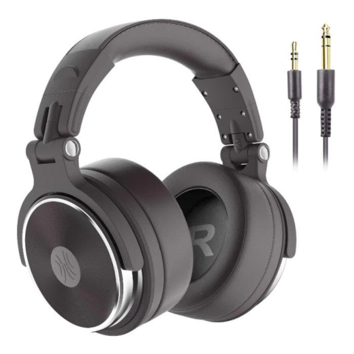Pro Studio Koptelefoon met 6.35mm en 3.5mm AUX Aansluiting -, Telecommunicatie, Mobiele telefoons | Oordopjes, Nieuw, Verzenden