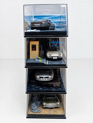 Eaglemoss 1:43 - Modelauto (4) - James Bond 007 Car, Nieuw