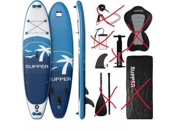 Veiling - Supper Sup Board XL - Max. 220KG 335 x 81 cm