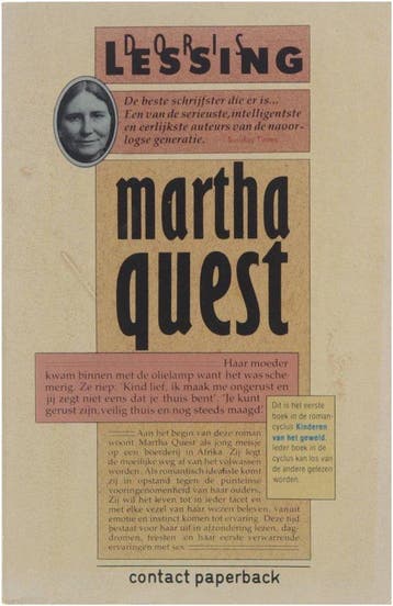 Martha quest - Lessing, Verzenden