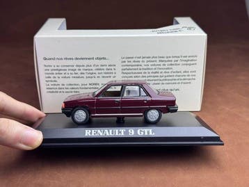 Norev 1:43 - Voiture miniature - Renault 9 GTL