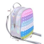 Mini Pop It Rugzak voor Kinderen - Antistress Fidget Zacht, Verzenden