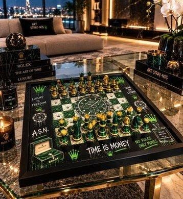 Art Stray-Nos -  L’Échiquier Rolex !!!!! Quand lhorlogerie