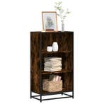 vidaXL Boekenkast 60x35x107,5 cm bewerkt hout gerookt, Verzenden