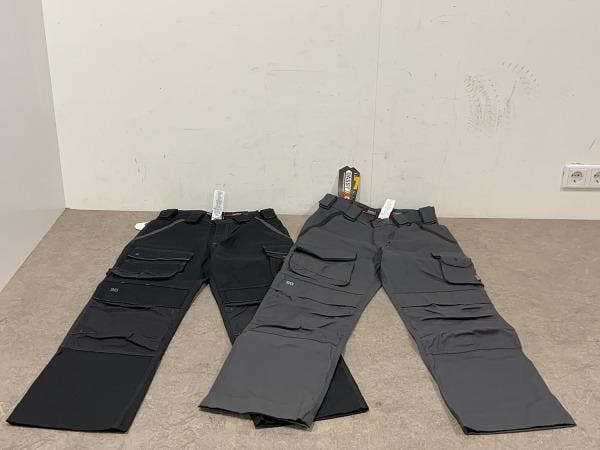 Veiling - Dassy werkbroek maat 46 set 2-delig grijs/zwart, Tuin en Terras, Werkkleding, Nieuw