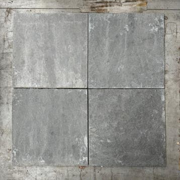 Natuurstenen tegels Moon Grey - verouderd - 60x60x2 cm, Ophalen, Nieuw, Terrastegels, Natuursteen