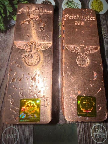 1522 Gramm - Koper - Edelmetalle Deutschland - Verzegeld met