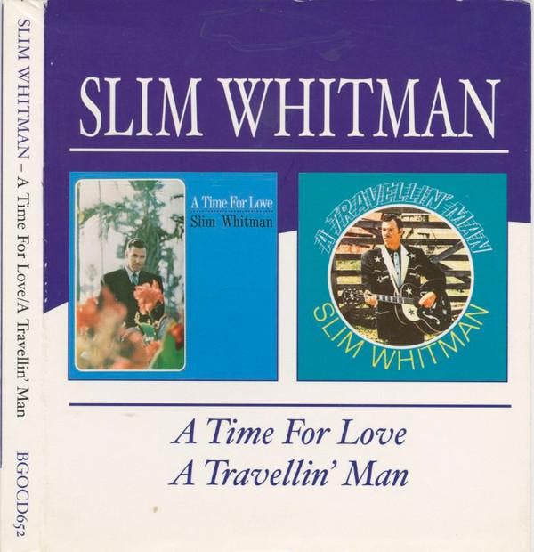 Slim Whitman - A Time For Love / A Travellin Man, Cd's en Dvd's, Cd's | Pop, Gebruikt, Verzenden