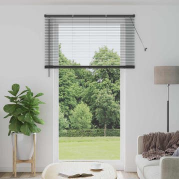 vidaXL Venetiaanse jaloezie Zilvergrijs 213 x 140 cm 25 mm, Verzenden