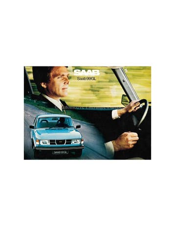 1977 SAAB 99 GL BROCHURE NEDERLANDS