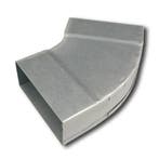 Rechthoekige (instort) bocht 45º horizontaal - 200mm x 40mm, Doe-het-zelf en Bouw, Verzenden, Nieuw