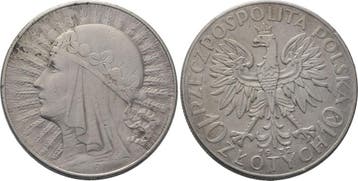 10 Zloty 1932 Polen Republik 1918-1939, Verzenden, België
