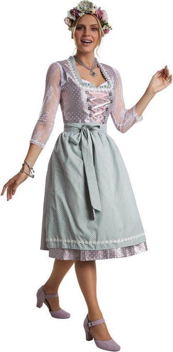 2dekans | Dressforfun Midi-Dirndl Oberammergau model 2 M -, Ophalen of Verzenden