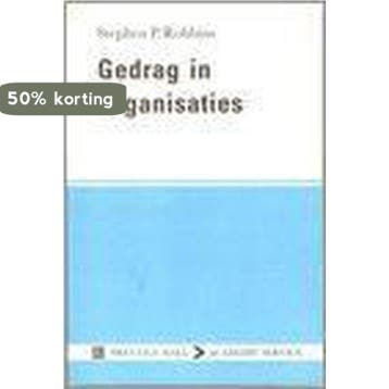 Gedrag in organisaties / Prentice-Hall/Academic Service, Verzenden, S. Robbins