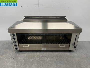 Gril Naomi Pitagrill Salamander en acier inoxydable 129 cm, Articles professionnels, Horeca | Autre, Verzenden