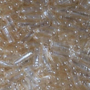 Maagsapresistente Capsules Maat 0 Transparant       100, Verzenden