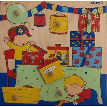 Educo Inlegpuzzel verjaardag, Verzenden, Nieuw