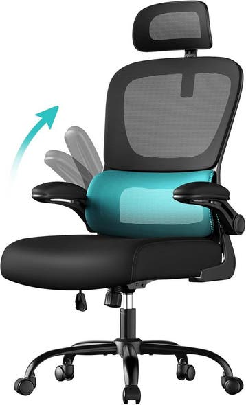 Bureaustoel - ergonomische bureaustoel - mesh - met, Verzenden, Nieuw