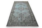 Lichtblauwe vintage - Vloerkleed - 210 cm - 110 cm - met, Nieuw