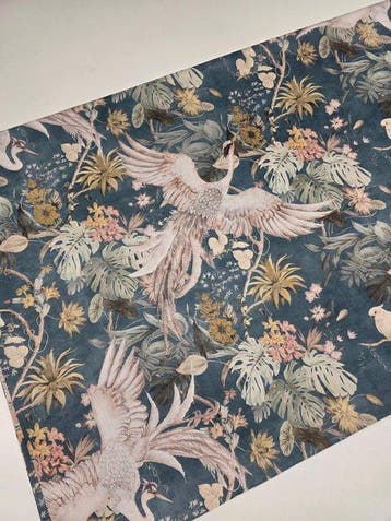 Stof Nieuwe Chinoiserie Imperial garden Birds – Limited