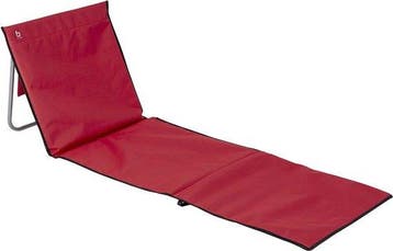 2dekans | Bo-Camp - Strandmat/strandstoel - Lota - Rood, Caravans en Kamperen, Ophalen of Verzenden, Nieuw