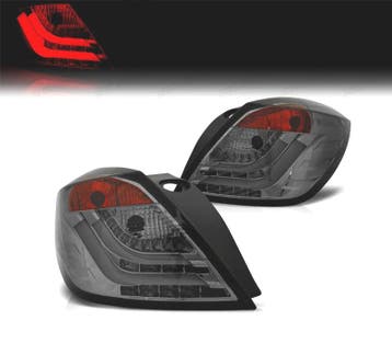 FEUX ARRIÈRE OPEL ASTRA H GTC 04-09 LIGHT LED BAR FOND CHROM, Auto-onderdelen, Verzenden, Nieuw
