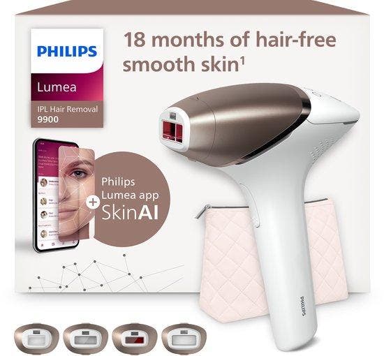 Philips Lumea IPL 9900 Series - IPL Ontharingsapparaat -..., Bijoux, Sacs & Beauté, Beauté | Soins des cheveux, Envoi