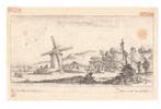 Stefano Della Bella (1610-1664) - Il mulino a vento senza
