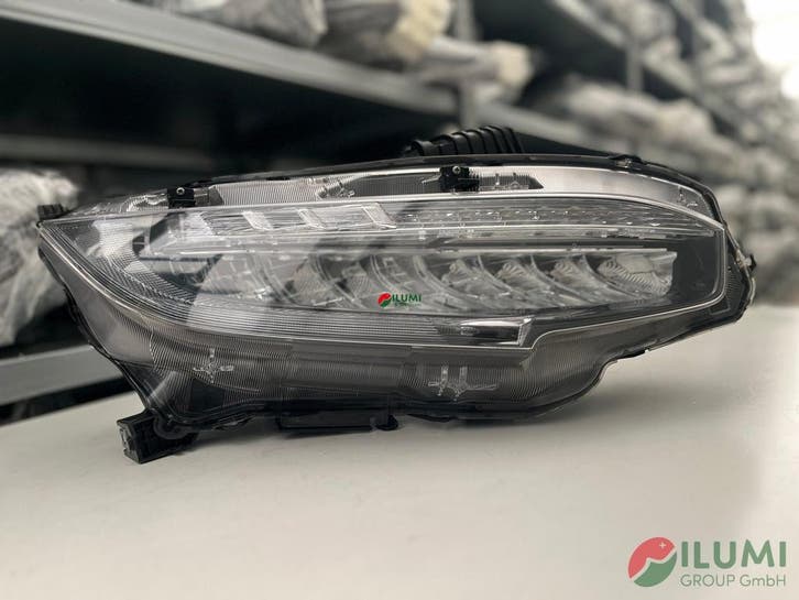 HONDA CIVIC X 10 VOLL LED SCHEINWERFER RECHTS, Auto-onderdelen, Verlichting, Verzenden