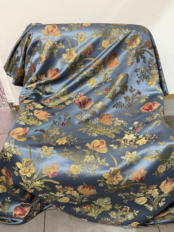Aucun prix de réserve !! Tissu d’ameublement précieux de, Antiquités & Art, Tapis & Textile