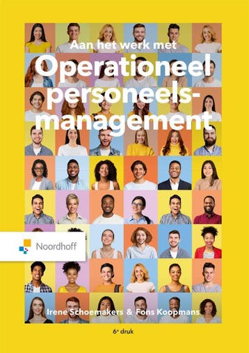 Aan het werk met operationeel personeelsmanagement, Boeken, Verzenden, Zo goed als nieuw, Irene Schoemakers