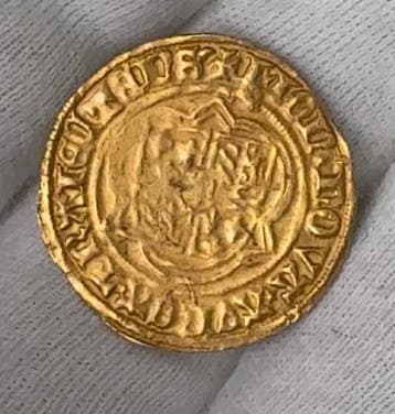 Pays-Bas, Utrecht. David van Bourgondië. Goudgulden 1455 -