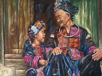 Nguyn Vit Lâm (1993) - Lueurs Matinales 60 80 cm