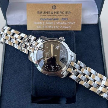 Baume & Mercier - Capeland Noir (Enamel Dial) - ETA 955.112