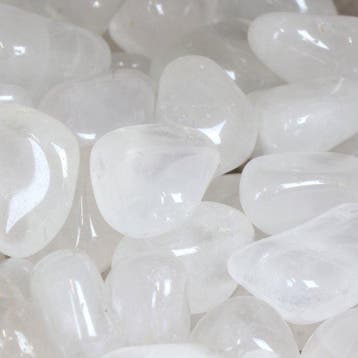 5KG - Quartz laiteux - Pierres roulées - lot- 5 kg