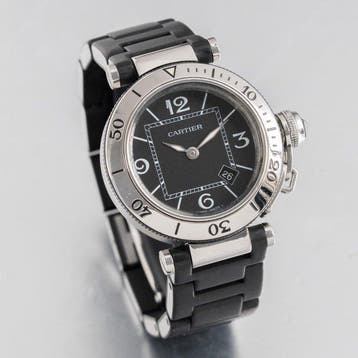 Cartier - Pasha Seatimer - Zonder minimumprijs - W3140003 -, Nieuw