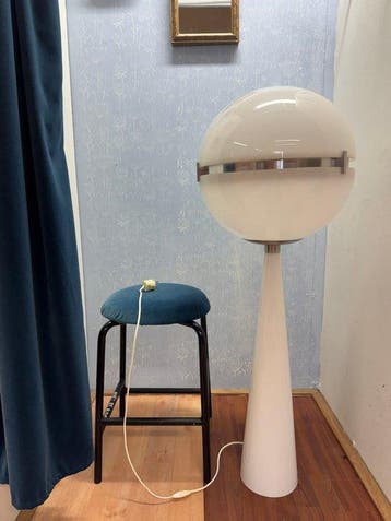 Staande lamp - Plastic, Metaal - Space Age
