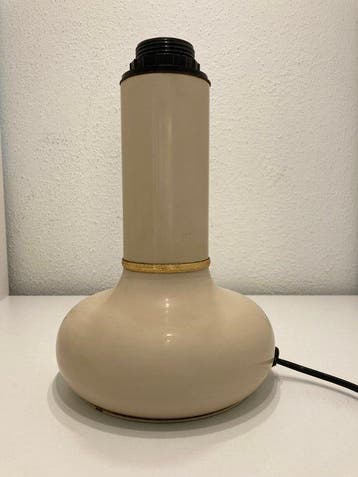 Lamter - Tafellamp - Wit metaal - Lamter Milano lamp
