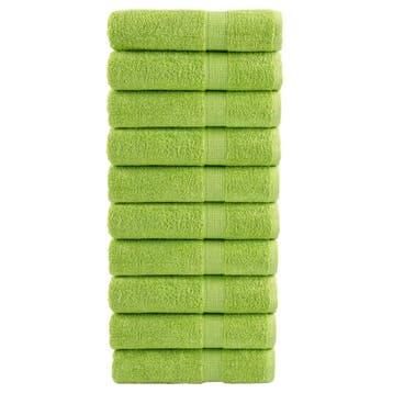 vidaXL Badhanddoeken SOLUND 10 st 600 g/m² 100x150 cm, Huis en Inrichting, Badkamer | Badtextiel en Accessoires, Verzenden, Nieuw