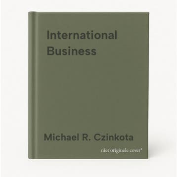 International Business 9780030316265 Michael R. Czinkota, Verzenden, Gelezen, Michael R. Czinkota