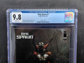King Spawn - King Spawn #1 - 1 Graded comic - Eerste druk -, Nieuw