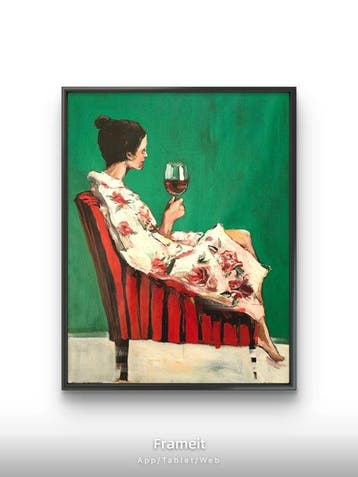 Frank David - Mujer con Copa