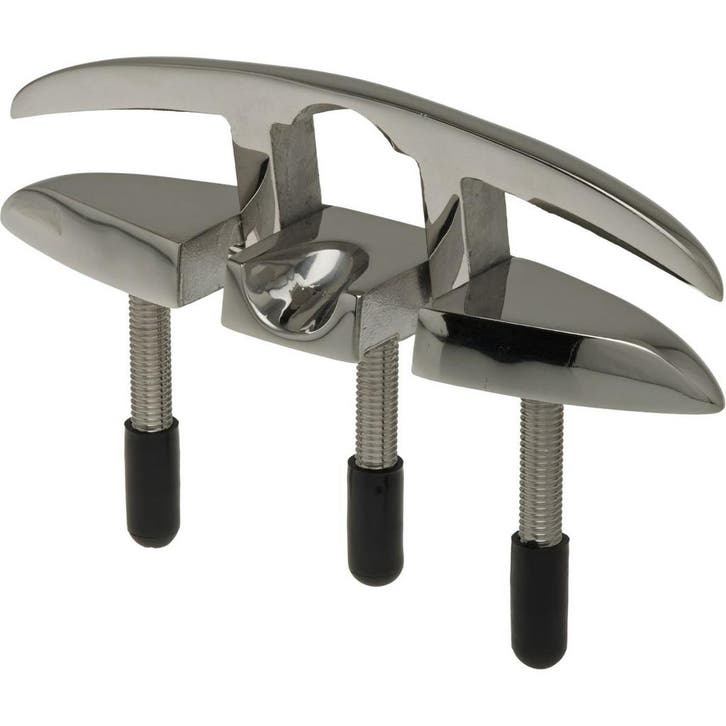 Inklapbare Kikker Rvs 155mm met Draadeind, Sports nautiques & Bateaux, Accessoires navigation, Enlèvement ou Envoi